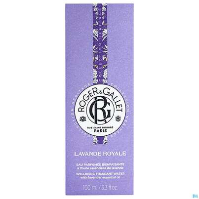 Sie sehen eine Packung Roger & Gallet Heritage Lavande Royale Neu 100ml, Produktbild: 01 Roger & Gallet Heritage Lavande Royale Neu 100ml, A-Nr.: 5721715 - 01