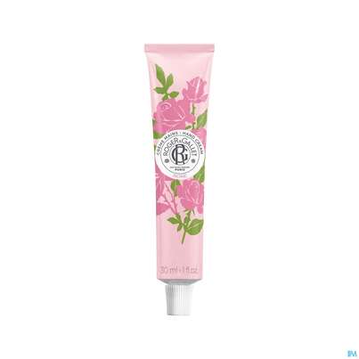 Sie sehen eine Packung Roger & Gallet Rose/wellbeing Hand Cream 30ml, Produktbild: 01 Roger & Gallet Rose/wellbeing Hand Cream 30ml, A-Nr.: 5761962 - 01