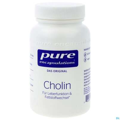 Cholin Kapseln Pure Encapsulations Clb6a 60st, A-Nr.: 5779376 - 01