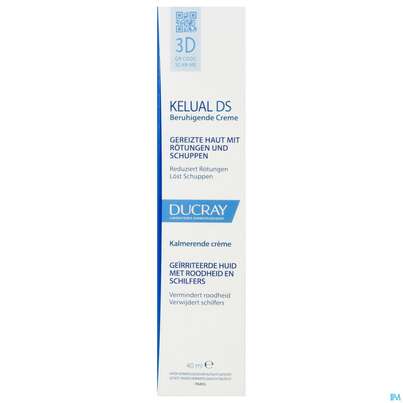 Sie sehen eine Packung Ducray Kelual Ds Creme Neu 40ml, Produktbild: 01 Ducray Kelual Ds Creme Neu 40ml, A-Nr.: 5862232 - 01