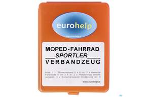 Erste Hilfe Verbandkassetten Eurohelp Moped Box 10x 8x 3,5cm+inha 1st, A-Nr.: 2003474 - 01