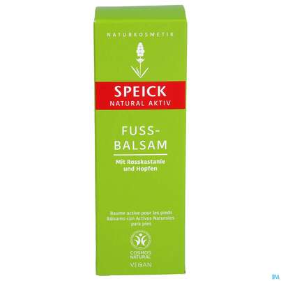 Sie sehen eine Packung Fuss Balsam Speick Natural Aktiv Nr 61 75ml, Produktbild: 01 Fuss Balsam Speick Natural Aktiv Nr 61 75ml, A-Nr.: 3461606 - 01