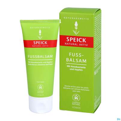 Sie sehen eine Packung Fuss Balsam Speick Natural Aktiv Nr 61 75ml, Produktbild: 04 Fuss Balsam Speick Natural Aktiv Nr 61 75ml, A-Nr.: 3461606 - 04