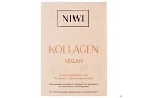 Kollagen Vegan Brausetabl Niwi 60st, A-Nr.: 5868714 - 01