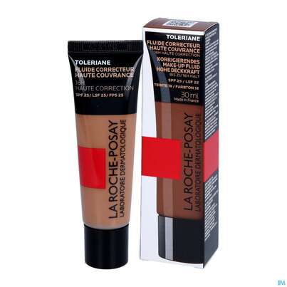 Sie sehen eine Packung La Roche Posay Toleriane Fluide Makeup 18 30ml, Produktbild: 05 La Roche Posay Toleriane Fluide Makeup 18 30ml, A-Nr.: 5710054 - 05