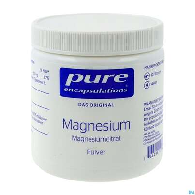 Sie sehen eine Packung Magnesium Citrat Pulver Pure Encapsulations Mgp1a 107g, Produktbild: 02 Magnesium Citrat Pulver Pure Encapsulations Mgp1a 107g, A-Nr.: 5791294 - 02