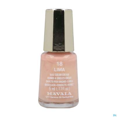 Sie sehen eine Packung Mavala Nagellacke 18 Lima 5ml, Produktbild: 04 Mavala Nagellacke 18 Lima 5ml, A-Nr.: 3652878 - 04