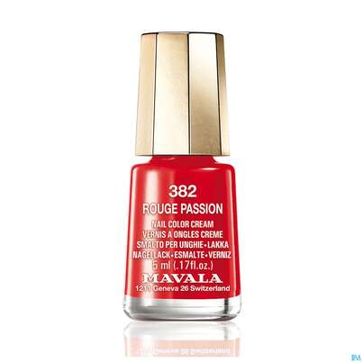 Sie sehen eine Packung Mavala Nagellacke 382 Vao Rouge Passion 5ml, Produktbild: 01 Mavala Nagellacke 382 Vao Rouge Passion 5ml, A-Nr.: 3653671 - 01