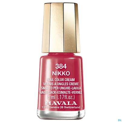 Sie sehen eine Packung Mavala Nagellacke 384 Nikko 5ml, Produktbild: 02 Mavala Nagellacke 384 Nikko 5ml, A-Nr.: 5379441 - 02