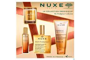 Nuxe Xmas/2023/prod.collection Hp Oel 100ml+douche 100 +le Parfum 15ml+kerze 1st, A-Nr.: 5808818 - 01