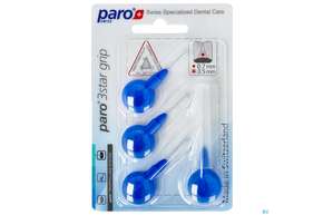 Paro 3star Grip Im Blister X-fine Blau 3,5mm 4st, A-Nr.: 3323353 - 01