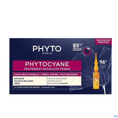 Phyto Cyane Frauen 12x 5ml Reactional 60ml, A-Nr.: 5222389 - 02