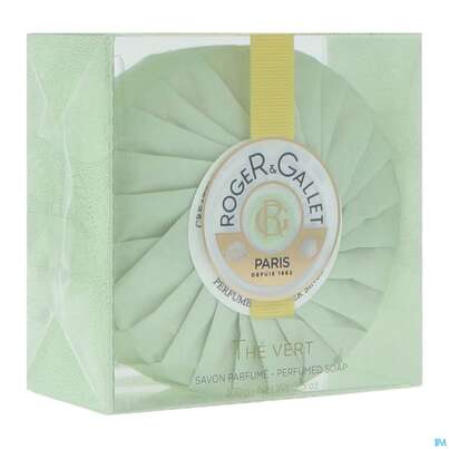 Sie sehen eine Packung Seifen Roger & Gallet The Vert Karton 100g, Produktbild: 02 Seifen Roger & Gallet The Vert Karton 100g, A-Nr.: 4405567 - 02