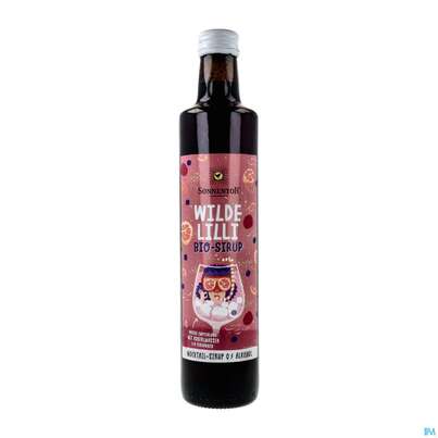Sie sehen eine Packung Sonnentor Sirup/bio Wilde Lilli 01275 500ml, Produktbild: 02 Sonnentor Sirup/bio Wilde Lilli 01275 500ml, A-Nr.: 5886333 - 02