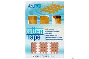 Tape Gittertape Triggertape Acutop Beige Typ A 2,1x2,7cm 180st, A-Nr.: 4608307 - 01