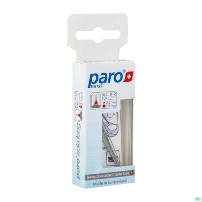 Sie sehen eine Packung Zahnbuersten Paro Isola Buerste 1,9mm Weiss 10st, Produktbild: 02 Zahnbuersten Paro Isola Buerste 1,9mm Weiss 10st, A-Nr.: 3570695 - 02