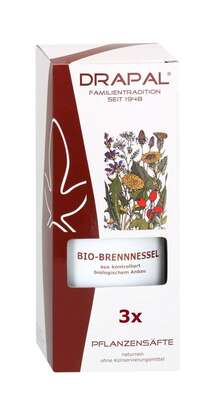DRAPAL® Brennnessel bio Pflanzensaft, A-Nr.: 0921579 - 01