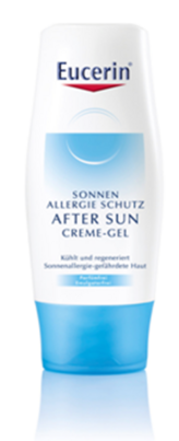 Sie sehen eine Packung Eucerin SONNEN ALLERGIE Schutz After Sun Gel, Produktbild: 01 Eucerin SONNEN ALLERGIE Schutz After Sun Gel, A-Nr.: 3274583 - 01