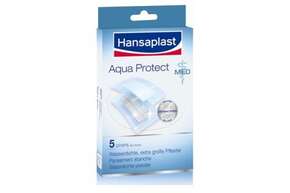 Hansaplast Med Aqua Protect 5 Strips groß, A-Nr.: 2946810 - 01