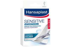 Hansaplast Sensitive MED antibakteriell 1m x 6cm, A-Nr.: 4174174 - 01