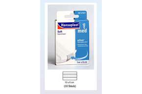 Hansaplast med soft 10cm x 6 cm 10 Stück, A-Nr.: 2843122 - 01