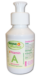 Sie sehen eine Packung INNOVA MULSIN - Vitamin A Konzentrat, Produktbild: 01 INNOVA MULSIN - Vitamin A Konzentrat, A-Nr.: 4164589 - 01