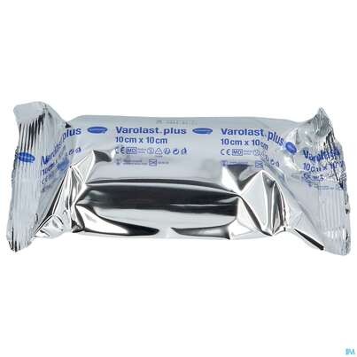 Sie sehen eine Packung Zinkleimbinden Varolast Plus 10cmx 10m 1st, Produktbild: 01 Zinkleimbinden Varolast Plus 10cmx 10m 1st, A-Nr.: 2724096 - 01