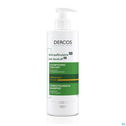 Sie sehen eine Packung Shampoon Vichy/dercos Anti-schuppen Pflege Trockenes Haar 390ml, Produktbild: 02 Shampoon Vichy/dercos Anti-schuppen Pflege Trockenes Haar 390ml, A-Nr.: 4491868 - 02