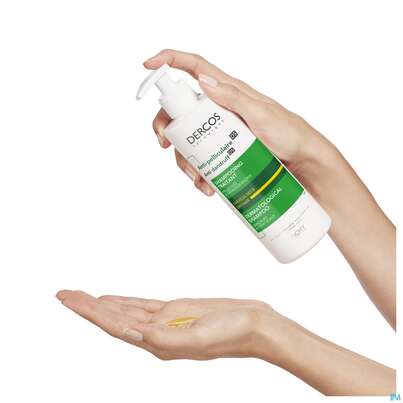 Sie sehen eine Packung Shampoon Vichy/dercos Anti-schuppen Pflege Trockenes Haar 390ml, Produktbild: 05 Shampoon Vichy/dercos Anti-schuppen Pflege Trockenes Haar 390ml, A-Nr.: 4491868 - 05