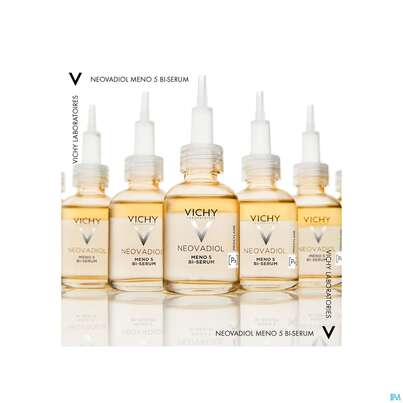 Sie sehen eine Packung Vichy Neovadiol Meno 5 Bi-serum 30ml, Produktbild: 05 Vichy Neovadiol Meno 5 Bi-serum 30ml, A-Nr.: 5424070 - 05