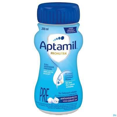 Aptamil Milch-fertignahrung Pronutra Pre Fluessig 200ml 1st, A-Nr.: 5169732 - 02
