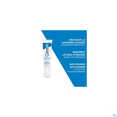 Sie sehen eine Packung Cerave Regenerierende Augencreme 14ml, Produktbild: 10 Cerave Regenerierende Augencreme 14ml, A-Nr.: 4801889 - 10