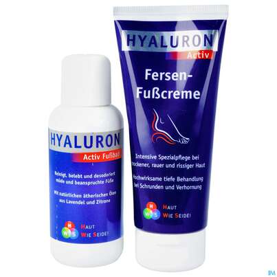 Hyaluron Fersen-fuss Creme +magnesiumoelbad 100ml Aktio 100ml, A-Nr.: 4355496 - 01