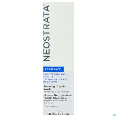 Sie sehen eine Packung Neostrata Foaming Glycolic Wash 125ml, Produktbild: 01 Neostrata Foaming Glycolic Wash 125ml, A-Nr.: 3822375 - 01