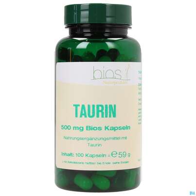 Bios Taurin 500mg 100 Kapseln, A-Nr.: 3892275 - 01
