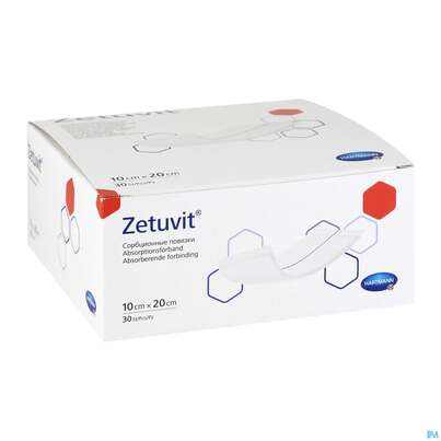 Sie sehen eine Packung Saugkompresse Zetuvit Unsteril 10x 20cm 30st, Produktbild: 04 Saugkompresse Zetuvit Unsteril 10x 20cm 30st, A-Nr.: 1166530 - 04