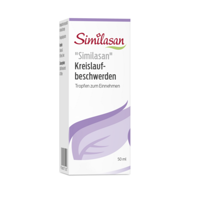 Sie sehen eine Packung Tropfen gegen Kreislaufbeschwerden „Similasan“, Produktbild: 02 Tropfen gegen Kreislaufbeschwerden „Similasan“, A-Nr.: 0752208 - 02
