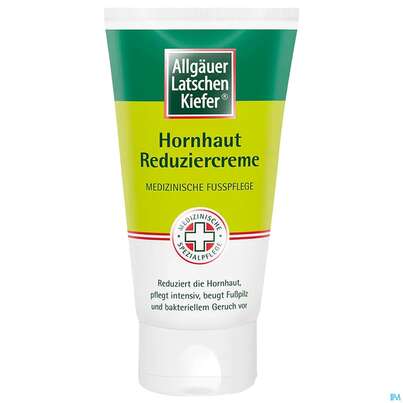 Sie sehen eine Packung Allgaeuer Latschenkiefer Hornhaut Reduzier-creme Neu 150ml, Produktbild: 02 Allgaeuer Latschenkiefer Hornhaut Reduzier-creme Neu 150ml, A-Nr.: 4834831 - 02