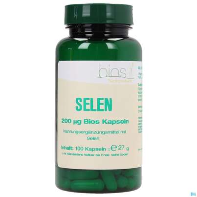 Bios Selen 200 µg 100 Kapseln, A-Nr.: 3893180 - 01
