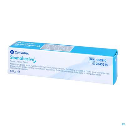Sie sehen eine Packung Convatec Stomahesive Hautschutzpaste 60g, Produktbild: 03 Convatec Stomahesive Hautschutzpaste 60g, A-Nr.: 0639914 - 03