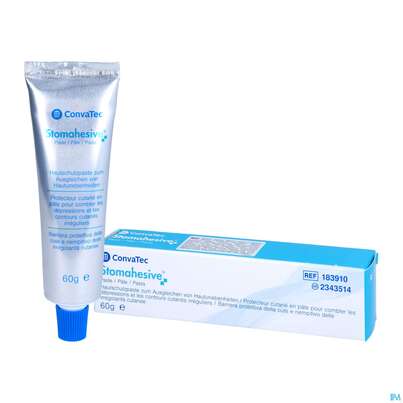 Sie sehen eine Packung Convatec Stomahesive Hautschutzpaste 60g, Produktbild: 04 Convatec Stomahesive Hautschutzpaste 60g, A-Nr.: 0639914 - 04