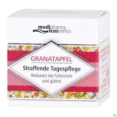 Sie sehen eine Packung Granatapfel Straffende Tagespflege 50ml, Produktbild: 04 Granatapfel Straffende Tagespflege 50ml, A-Nr.: 3819166 - 04
