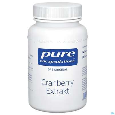 Sie sehen eine Packung Pure Encapsulations Cranberry Extrakt 60 Kapseln, Produktbild: 01 Pure Encapsulations Cranberry Extrakt 60 Kapseln, A-Nr.: 4296523 - 01