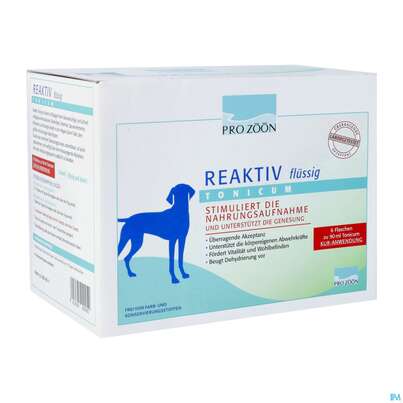 Veterinaerprodukte Reaktiv Tonicum Hunde 90ml 6st, A-Nr.: 3595689 - 02