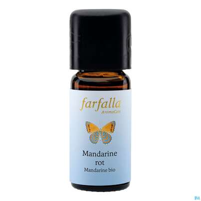 Sie sehen eine Packung Aetherische Oele Farfalla/bio Mandarine Rot 10ml, Produktbild: 02 Aetherische Oele Farfalla/bio Mandarine Rot 10ml, A-Nr.: 5157002 - 02