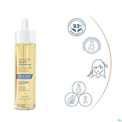 Sie sehen eine Packung Ducray Creastim Anti Haarausfall Intensivlotion Reactiv Neu 60ml, Produktbild: 05 Ducray Creastim Anti Haarausfall Intensivlotion Reactiv Neu 60ml, A-Nr.: 5693456 - 05