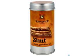 Sonnentor Gewuerz/bio Zimt Ceylon Gemahlen Dose 07734 40g, A-Nr.: 3391136 - 01