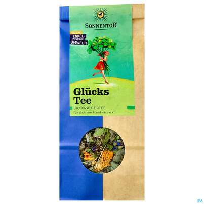 Sie sehen eine Packung Sonnentor Tee/bio Glueck Lose 00522 50g, Produktbild: 01 Sonnentor Tee/bio Glueck Lose 00522 50g, A-Nr.: 3573825 - 01