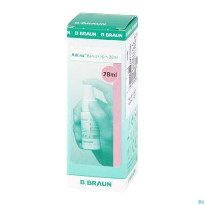 Sie sehen eine Packung Askina Barrier/film Hautschutz Pumpspray 28ml 1st, Produktbild: 02 Askina Barrier/film Hautschutz Pumpspray 28ml 1st, A-Nr.: 4062802 - 02