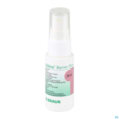 Sie sehen eine Packung Askina Barrier/film Hautschutz Pumpspray 28ml 1st, Produktbild: 06 Askina Barrier/film Hautschutz Pumpspray 28ml 1st, A-Nr.: 4062802 - 06